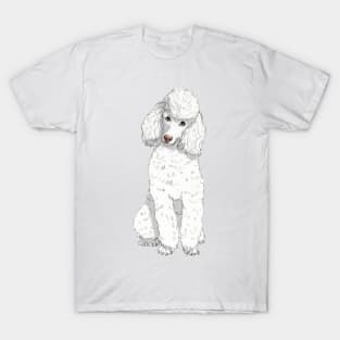 Toy poodle W T-Shirt